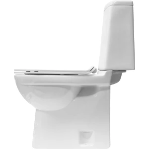 Унитаз-компакт Sanita Luxe Next Slim с микролифтом WC.CC/Next/2-SlimDM/WHT.G/S1